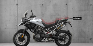 Triumph Tiger 1200 nya funktionen Active Preload Reduction